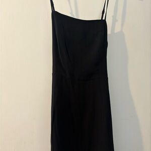Forever 21 Black Sheath Dress Spaghetti Strap